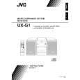 JVC UX-G1 for AS Owners Manual JVC UX-G1 for AS Owners Manual