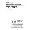 ROLAND TR-707 Owners Manual ROLAND TR-707 Owners Manual
