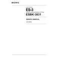 SONY ES-3 Service Manual SONY ES-3 Service Manual
