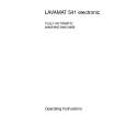AEG LAV541BZ Owners Manual AEG LAV541BZ Owners Manual