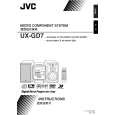 JVC UX-GD7A Owners Manual JVC UX-GD7A Owners Manual