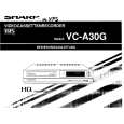 SHARP VCA30G Owners Manual SHARP VCA30G Owners Manual