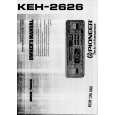 PIONEER KEH2626 Owners Manual PIONEER KEH2626 Owners Manual