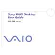 SONY PCV-RX301 VAIO Owners Manual SONY PCV-RX301 VAIO Owners Manual