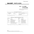 SHARP XL-540H Parts Catalog SHARP XL-540H Parts Catalog