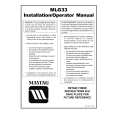 WHIRLPOOL MLG33PDAWW Installation Manual WHIRLPOOL MLG33PDAWW Installation Manual