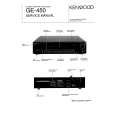 KENWOOD GE-450 Service Manual KENWOOD GE-450 Service Manual