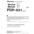 PIONEER PDP-S51/XZC/E5 Service Manual PIONEER PDP-S51/XZC/E5 Service Manual