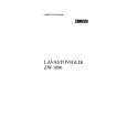 ZANUSSI ZW1096 Owners Manual ZANUSSI ZW1096 Owners Manual