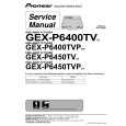 PIONEER GEX-P6400TVP/EW Service Manual PIONEER GEX-P6400TVP/EW Service Manual