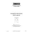 ZANUSSI ZWX1506W Owners Manual ZANUSSI ZWX1506W Owners Manual