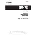 TEAC DV-7D Owners Manual TEAC DV-7D Owners Manual