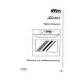 JUNO-ELECTROLUX JEB 631 A Owners Manual JUNO-ELECTROLUX JEB 631 A Owners Manual