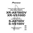 PIONEER XR-VS100D/YPWXJ Owners Manual PIONEER XR-VS100D/YPWXJ Owners Manual