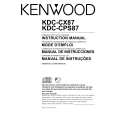 KENWOOD KDC-CPS87 Owners Manual KENWOOD KDC-CPS87 Owners Manual