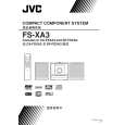 JVC FS-XA1B Owners Manual JVC FS-XA1B Owners Manual