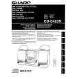 SHARP CDC423H Owners Manual SHARP CDC423H Owners Manual