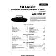SHARP WQ-290H(GY) Service Manual SHARP WQ-290H(GY) Service Manual