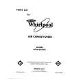 WHIRLPOOL ACQ122XW1 Parts Catalog WHIRLPOOL ACQ122XW1 Parts Catalog