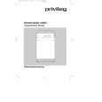 PRIVILEG 463.213 9/10394 Owners Manual PRIVILEG 463.213 9/10394 Owners Manual