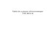 ARTHUR MARTIN ELECTROLUX TVE5814N 88O Owners Manual ARTHUR MARTIN ELECTROLUX TVE5814N 88O Owners Manual