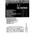 SHARP VC-581N Owners Manual SHARP VC-581N Owners Manual