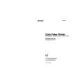 SONY UP-2800P Owners Manual SONY UP-2800P Owners Manual