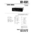SONY XR-4501 Service Manual SONY XR-4501 Service Manual