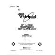 WHIRLPOOL RF395PXWN0 Parts Catalog WHIRLPOOL RF395PXWN0 Parts Catalog