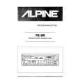 ALPINE 7619R Owners Manual ALPINE 7619R Owners Manual