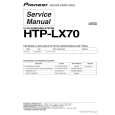 PIONEER HTP-LX70/TLFPWXTW Service Manual PIONEER HTP-LX70/TLFPWXTW Service Manual