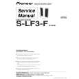 PIONEER S-LF3-F/XTW/E Service Manual PIONEER S-LF3-F/XTW/E Service Manual