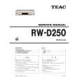 TEAC RW-D250 Service Manual TEAC RW-D250 Service Manual