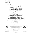WHIRLPOOL SF3300ERW1 Parts Catalog WHIRLPOOL SF3300ERW1 Parts Catalog