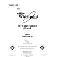 WHIRLPOOL RH4736XWB1 Parts Catalog WHIRLPOOL RH4736XWB1 Parts Catalog