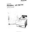PANASONIC UF744 Owners Manual PANASONIC UF744 Owners Manual