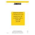 ZANUSSI ZDS699EA Owners Manual ZANUSSI ZDS699EA Owners Manual