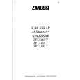 ZANUSSI ZFC143T Owners Manual ZANUSSI ZFC143T Owners Manual