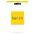 ZANUSSI ZBF860B Owners Manual ZANUSSI ZBF860B Owners Manual