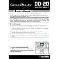 BOSS DD-20 Owners Manual BOSS DD-20 Owners Manual