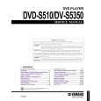 YAMAHA DVD-S510 Service Manual YAMAHA DVD-S510 Service Manual