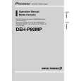PIONEER DEH-P80MP/UC Owners Manual PIONEER DEH-P80MP/UC Owners Manual