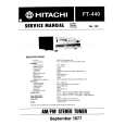 HITACHI FT-440 Service Manual HITACHI FT-440 Service Manual