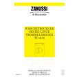 ZANUSSI ZNE TD 4110 NL-B-LUX Owners Manual ZANUSSI ZNE TD 4110 NL-B-LUX Owners Manual