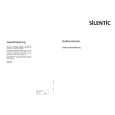 SILENTIC 538.754 3/41091 Owners Manual SILENTIC 538.754 3/41091 Owners Manual