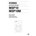 YAMAHA MSP10 Owners Manual YAMAHA MSP10 Owners Manual