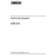 ZANUSSI ZOB332N Owners Manual ZANUSSI ZOB332N Owners Manual
