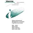 THERMA EKSV260.3L Owners Manual THERMA EKSV260.3L Owners Manual
