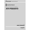 PIONEER AVHP6850DVD Owners Manual PIONEER AVHP6850DVD Owners Manual