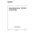 SIEMENS RD132G6 Service Manual SIEMENS RD132G6 Service Manual